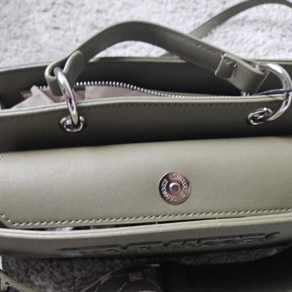 STEVE MADDEN BEVIEE SATCHEL/CROSSBODY w/2 ADJUST/REMOVABLE STRAPS- LT OLIVE- NWT - Picture 8 of 11